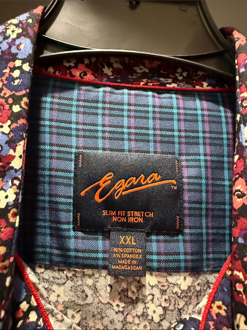 Floral Button-Down Shirt in Multi-Color - Picture 2 of 2